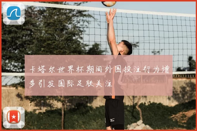 卡塔尔世界杯期间外围投注行为增多引发国际足联关注