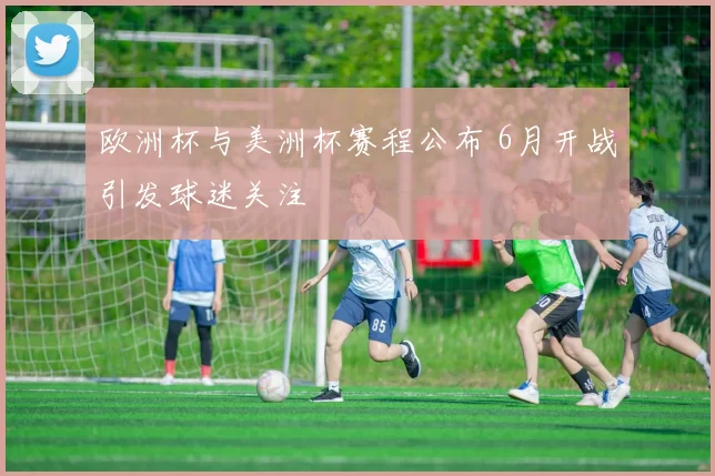 欧洲杯与美洲杯赛程公布 6月开战引发球迷关注